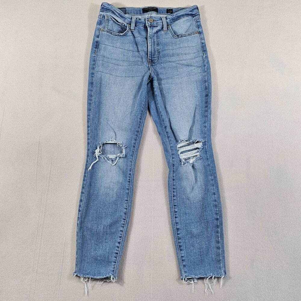 Lucky Brand Jeans Womens 6/28 High Rise Skinny Bridgette Ankle Denim